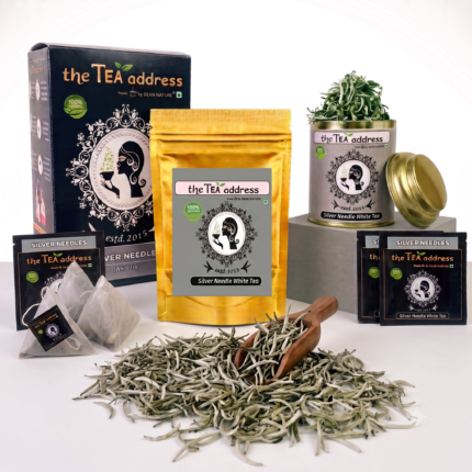 image of variants of silver needles tea