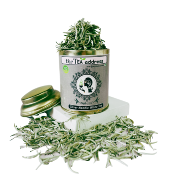 tin of silver needles