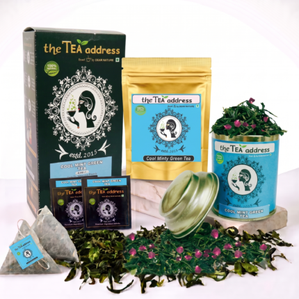 variants of cool mint green tea