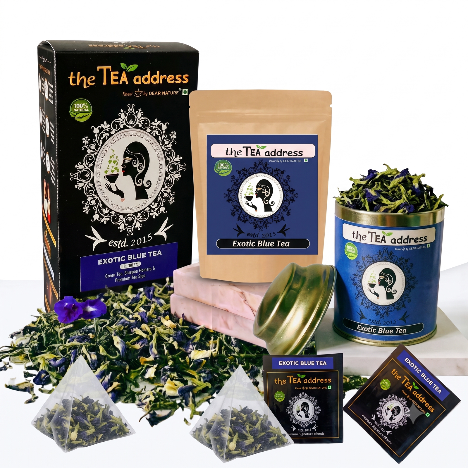 Exotic Blue tea variants variants of exotic blue tea