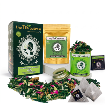 variants of ginger masala green tea