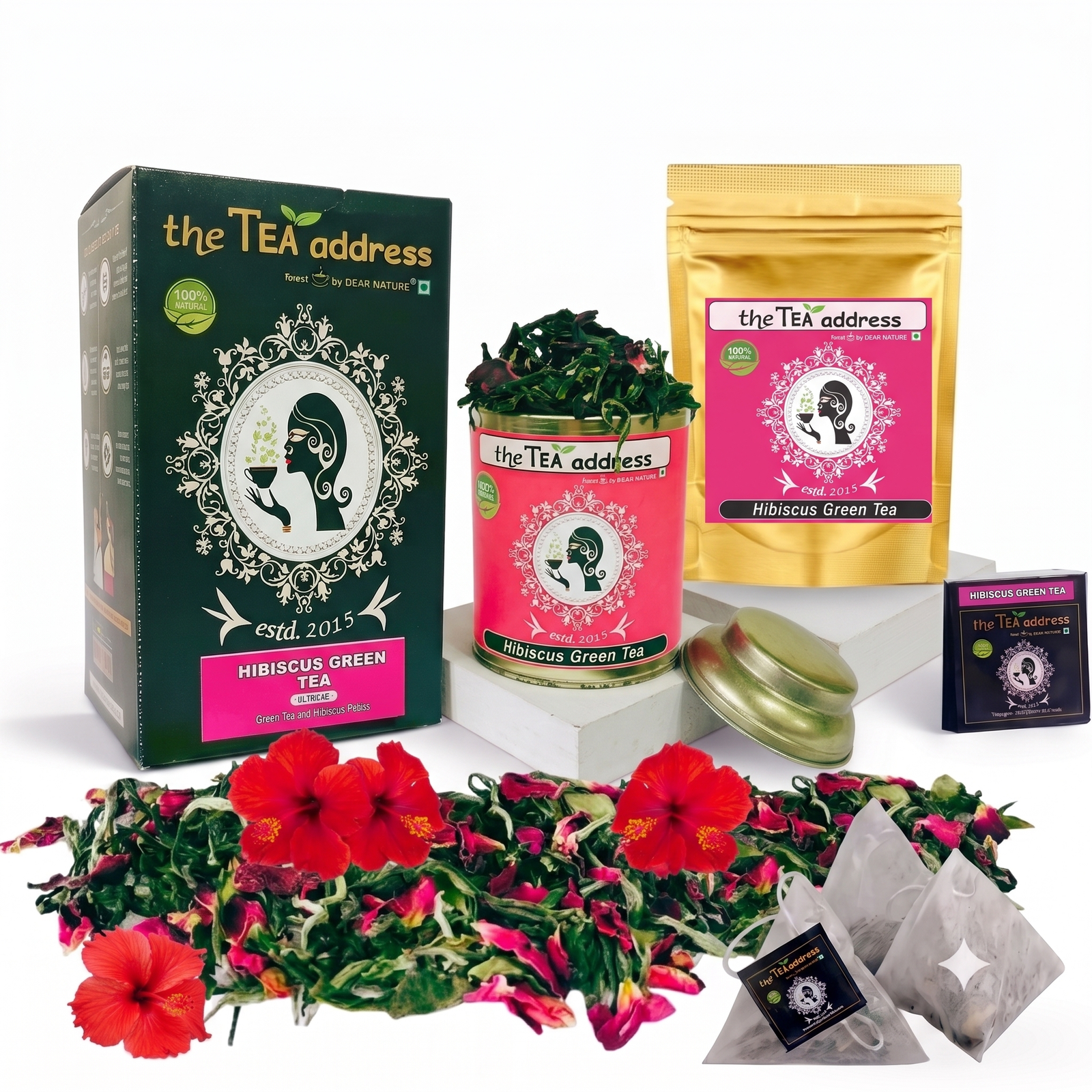 Hibiscus green tea variants hibiscus green tea variants