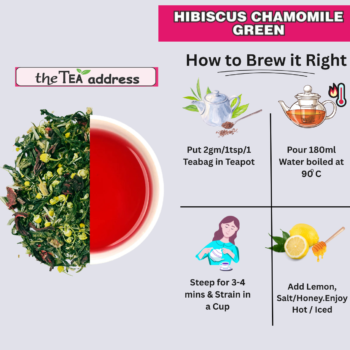 Hibiscus Chamomile Green Tea - Image 2
