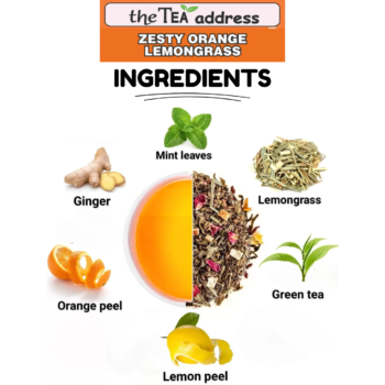 Zesty Orange Lemongrass Tea - Image 3