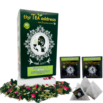 teabags of bio fit slim tea
