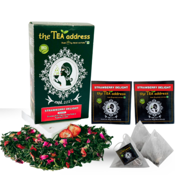 teabags of strawberry delight