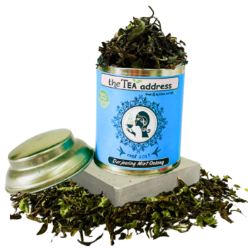 tin of mint oolong