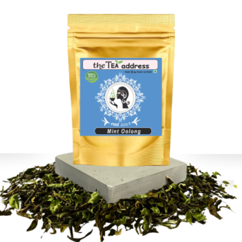 pouch of mint oolong