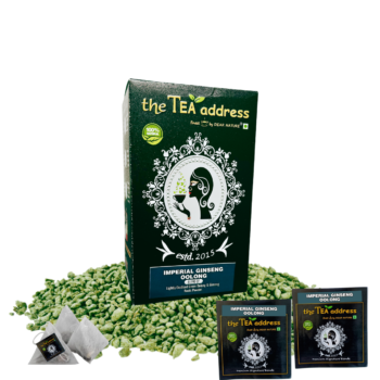 teabags of imperial ginseng oolong