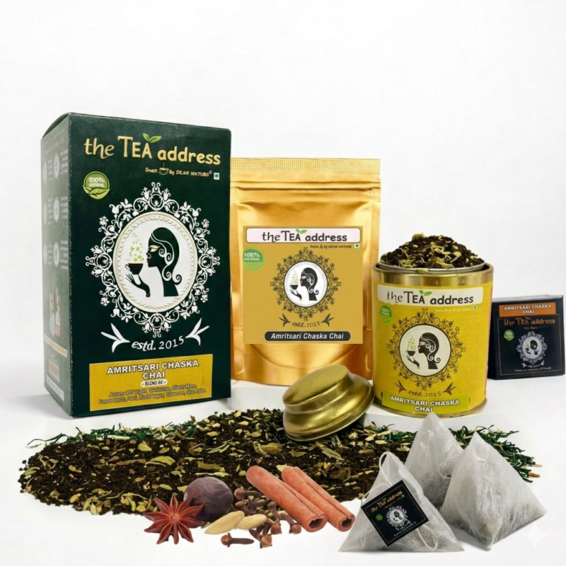 Variations of amritsari chaska chai main image