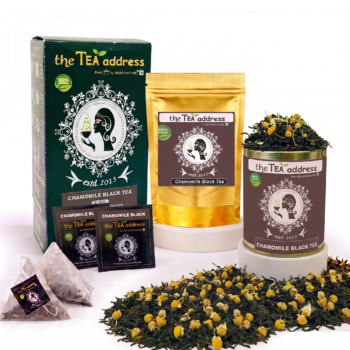 variants of chamomile black tea