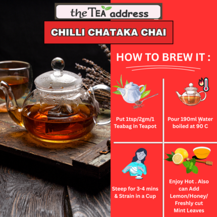 how to brew chilli chataka chai image