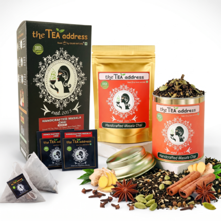 Handcrafted kadak masala chai variants