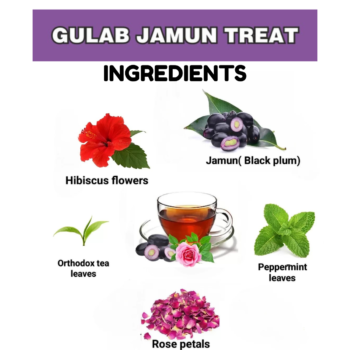 ingredients of gulab jamun treat