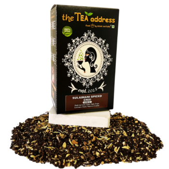 box of sulaimani chai
