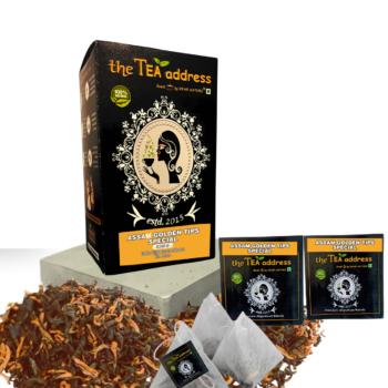 teabags of assam golden tips