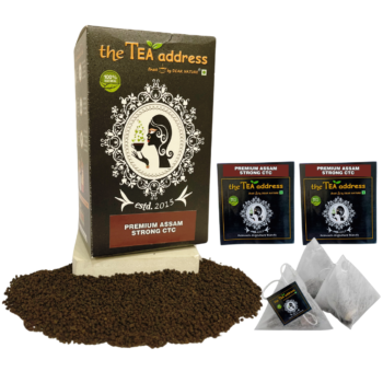 teabags of premium assam CTC tea