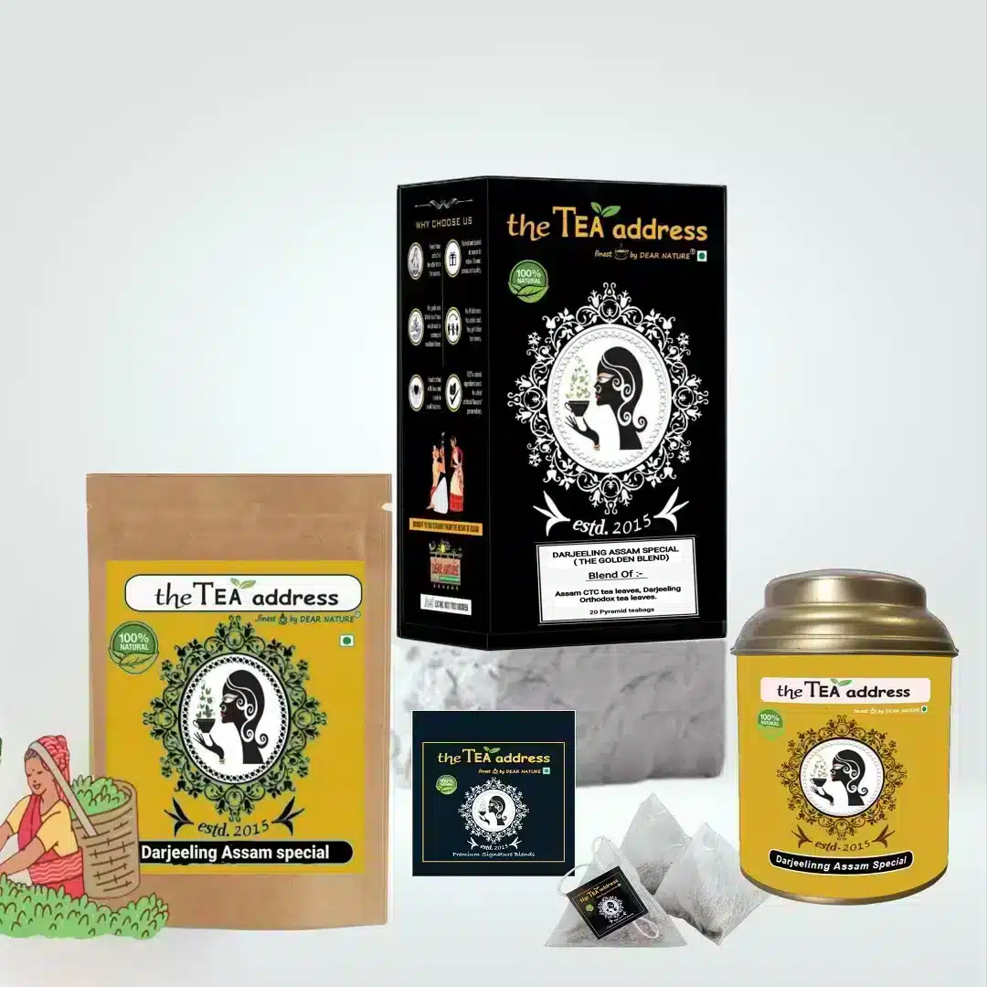 Image of darjeeling assam special packed in different packings