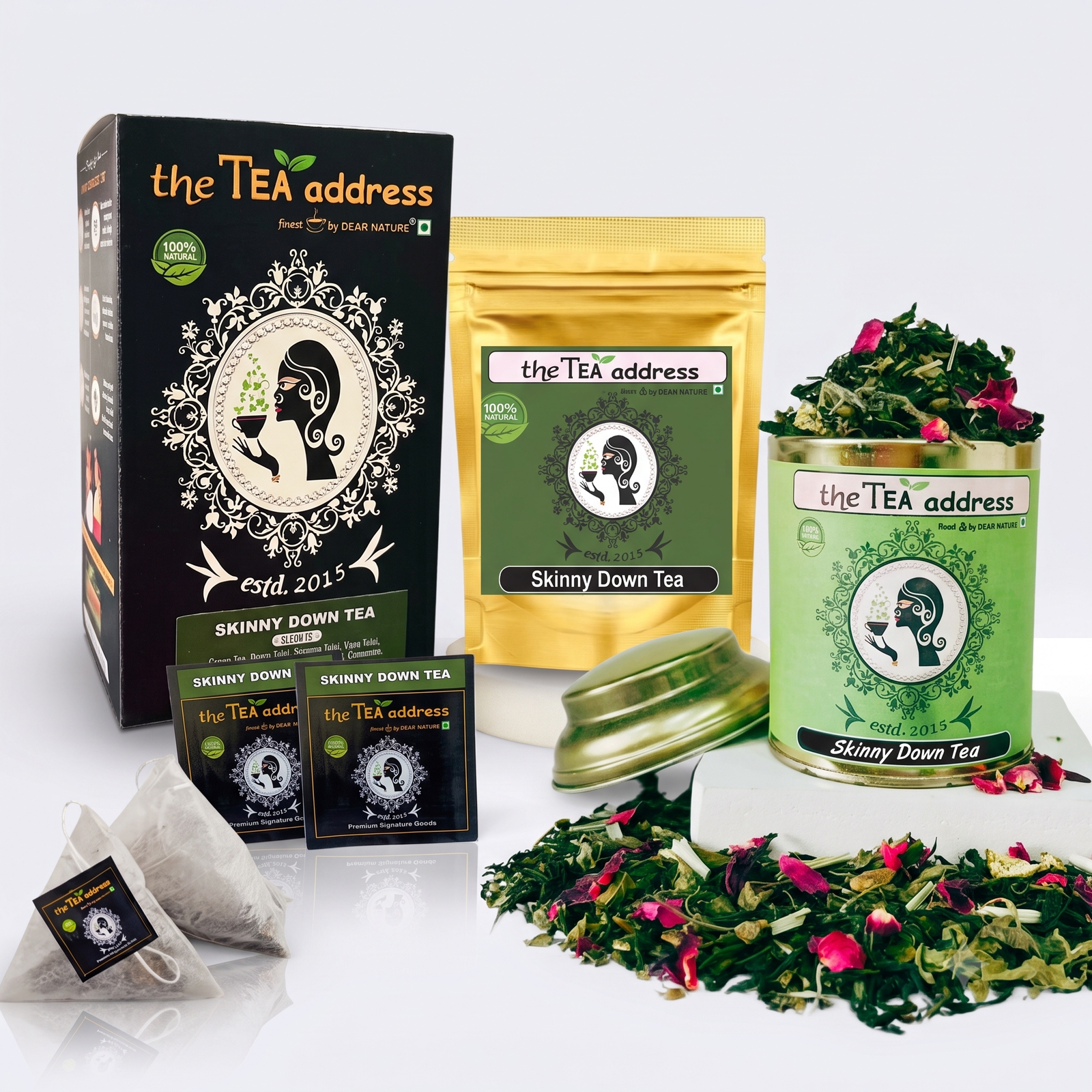 Skinny down tea variants variants of skinny down tea