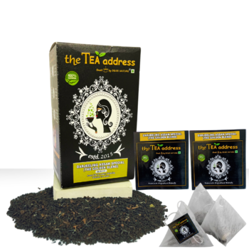 teabags of darjeeling assam special