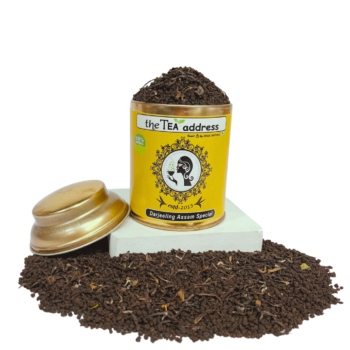tin of darjeeling assam special