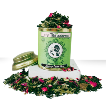 tin of skinny down tea