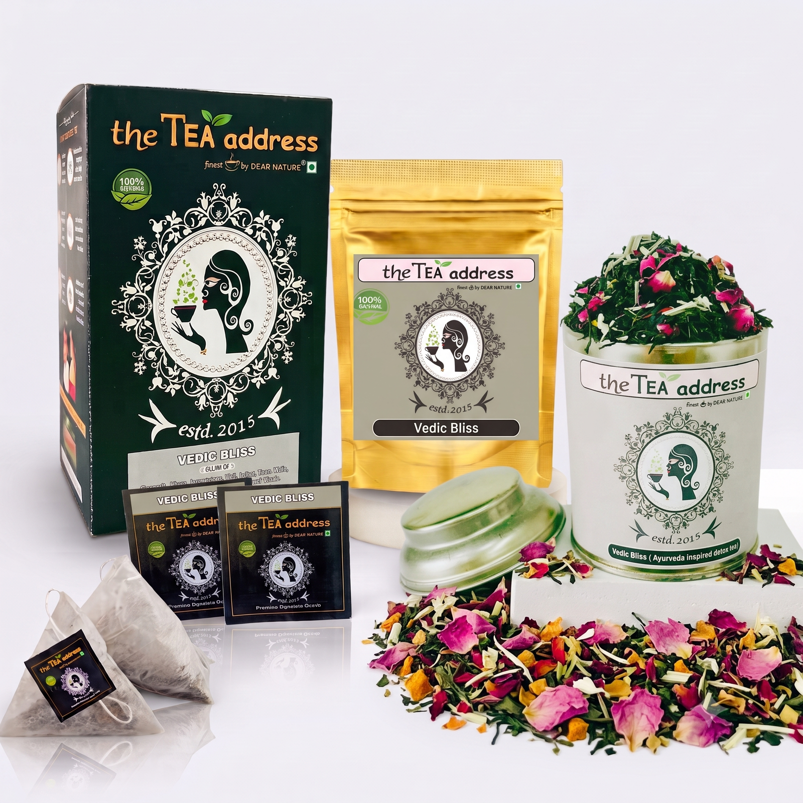 Vedic bliss tea variants variants of vedic bliss tea