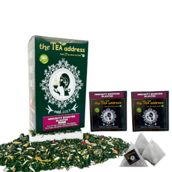 image of teabags of immunity booster blaster