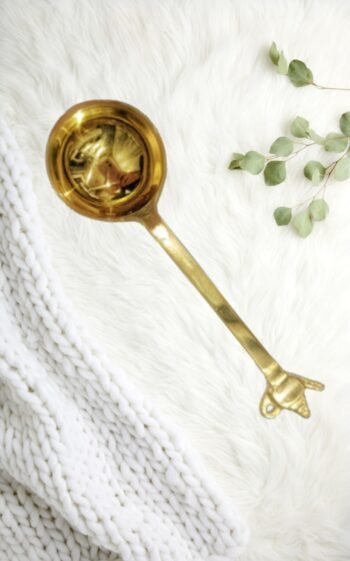 brass kettle teaspoon image