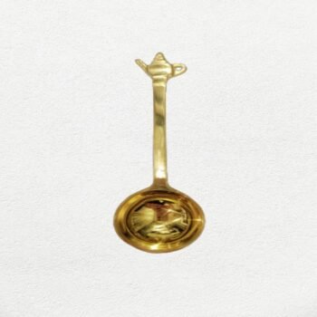 brass kettle shaped spoon