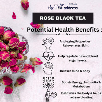 benefits of rose black tea