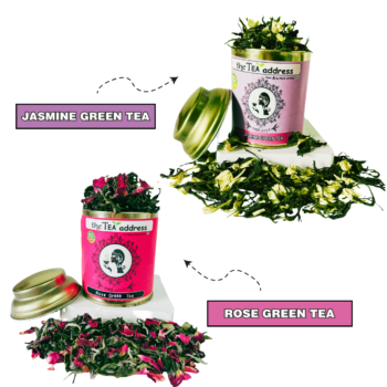 Eco-jutebag Gift Combo of Jasmine Green Tea & Rose Green Tea - Image 4