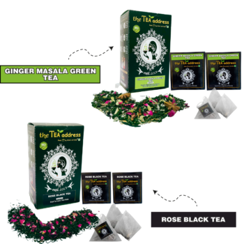 Eco-jutebag Gift Combo of Ginger Masala Green Tea & Rose Black Tea - Image 11