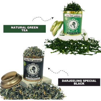 Eco-jutebag Gift Combo of Darjeeling Special Black & Natural Green Tea - Image 3