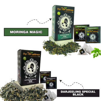 Eco-jutebag Gift Combo of Darjeeling Special Black & Moringa Magic - Image 3
