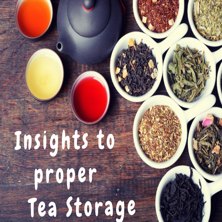 LOOSE LEAF TEAS STORAGE