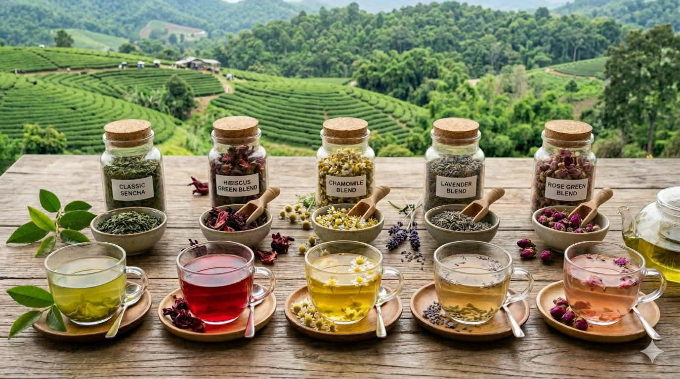 image of Green tea & blends